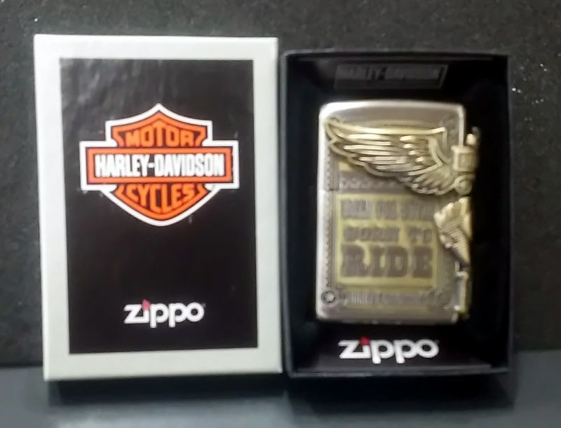 画像: zippo HARLEY-DAVIDSON 2019年製造