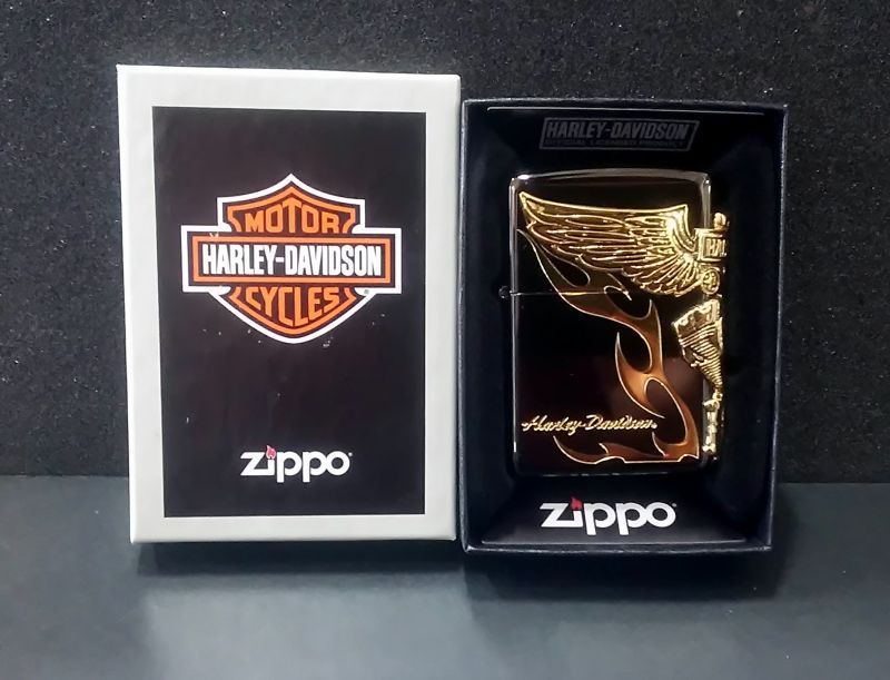 画像: zippo HARLEY-DAVIDSON 2019年製造