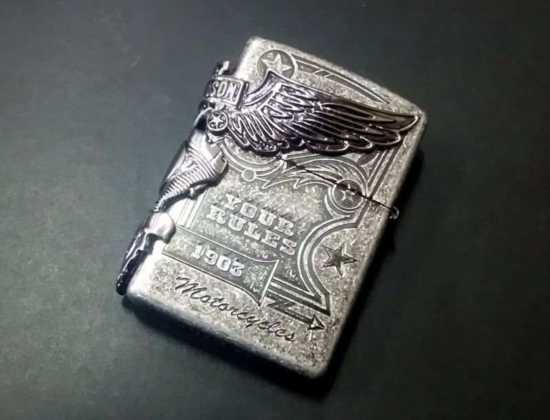 画像: zippo HARLEY-DAVIDSON 2019年製造