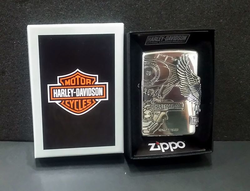 画像: zippo HARLEY-DAVIDSON 2018年製造