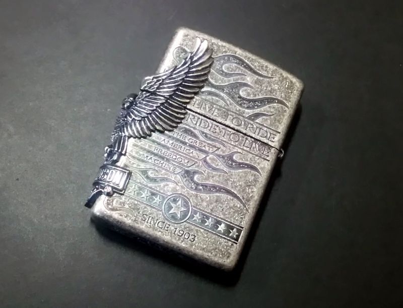 画像: zippo HARLEY-DAVIDSON 2019年製造