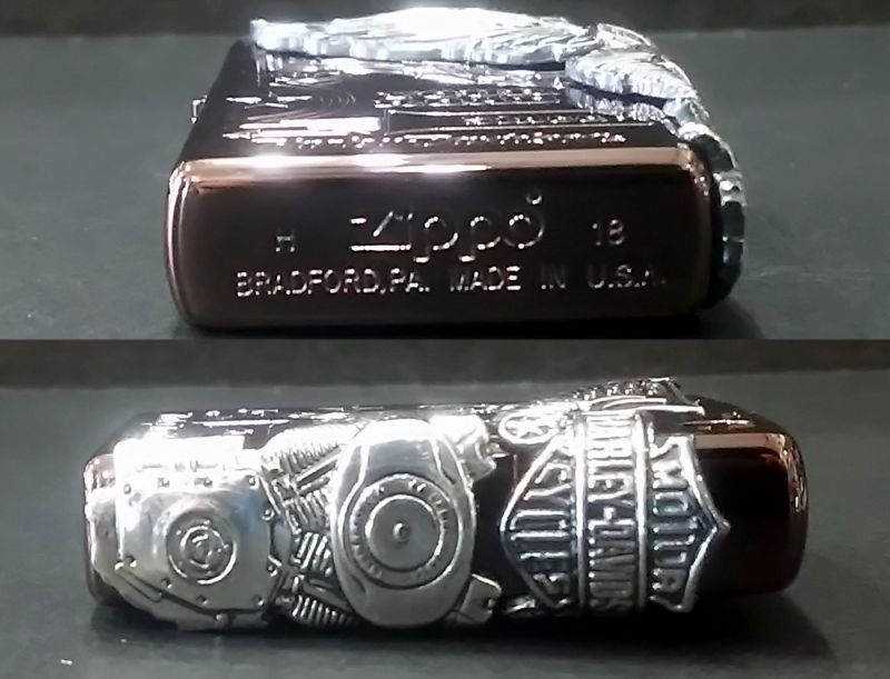 画像: zippo HARLEY-DAVIDSON 2018年製造