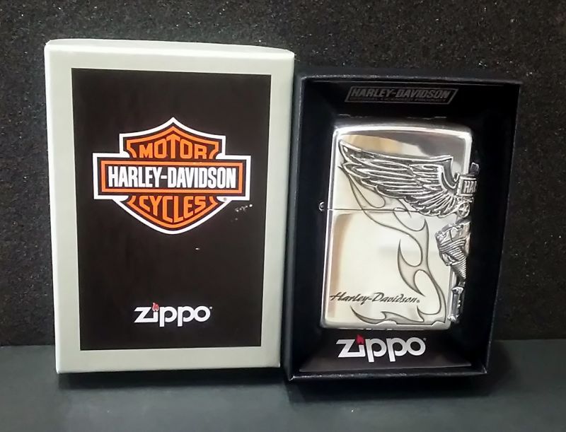 画像: zippo HARLEY-DAVIDSON 2019年製造