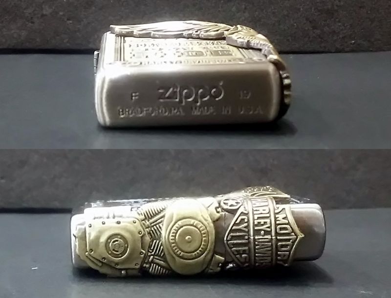 画像: zippo HARLEY-DAVIDSON 2019年製造