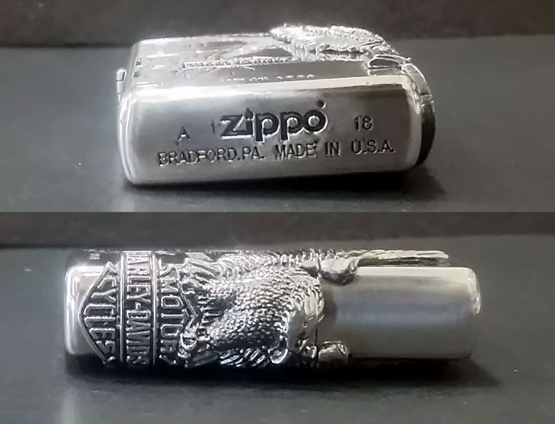 画像: zippo HARLEY-DAVIDSON 2018年製造