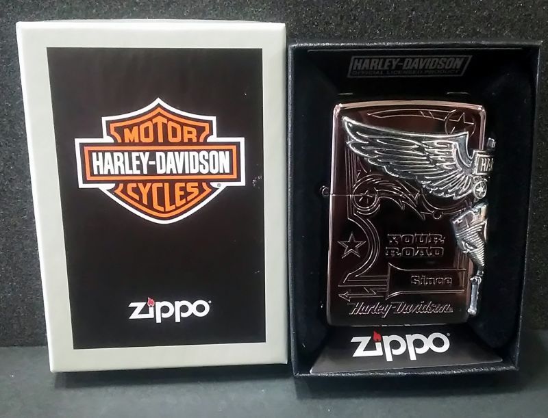 画像: zippo HARLEY-DAVIDSON 2018年製造