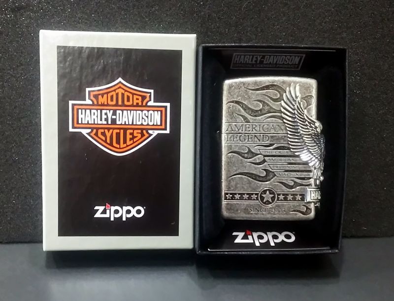 画像: zippo HARLEY-DAVIDSON 2019年製造