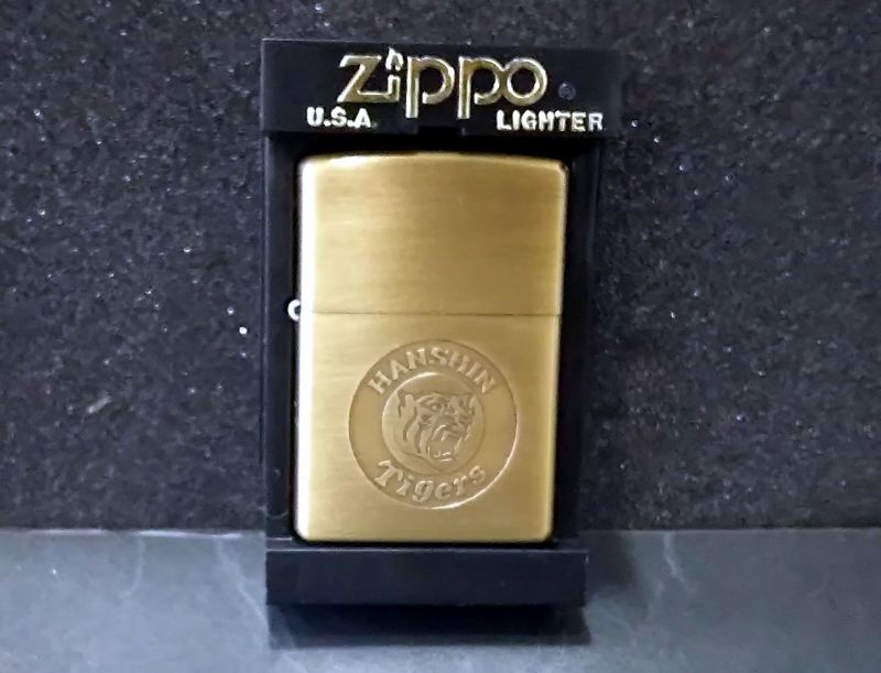 画像: zippo 阪神タイガース 2002年製造