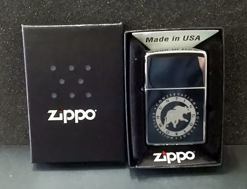 画像: zippo ハンティングワールド 2000年製造