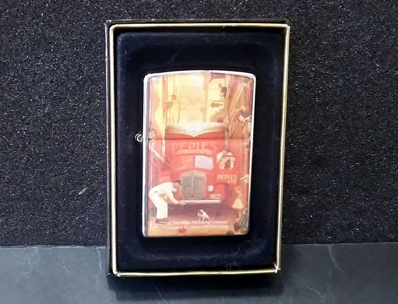 画像: zippo ノーマンロックウェル 1997年製造