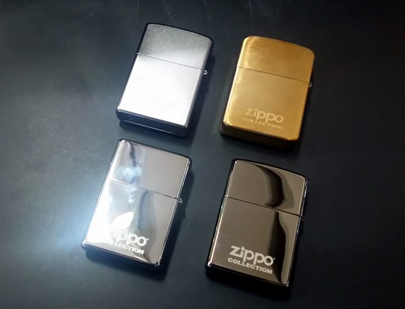 画像: zippo コレクション 4個セット 2015年製造