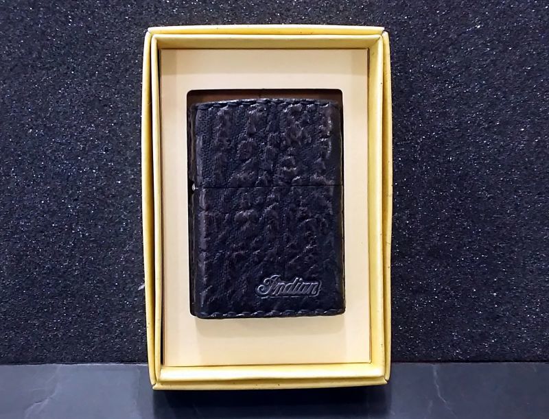 画像: zippo 革巻き シャーク 2006年製造