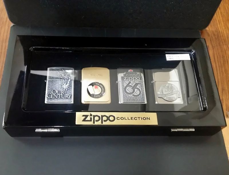 画像: zippo コレクション 4個セット 2015年製造
