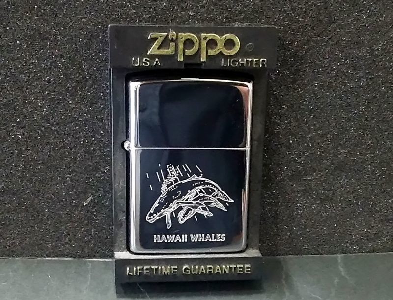 画像: zippo ハワイ クジラ 1993年製造