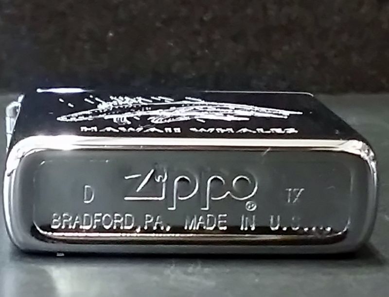 画像: zippo ハワイ クジラ 1993年製造