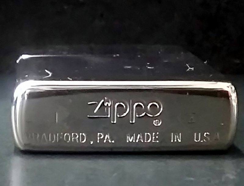 画像: zippo 花札 紅葉に鹿 コキズ有 1994年製造