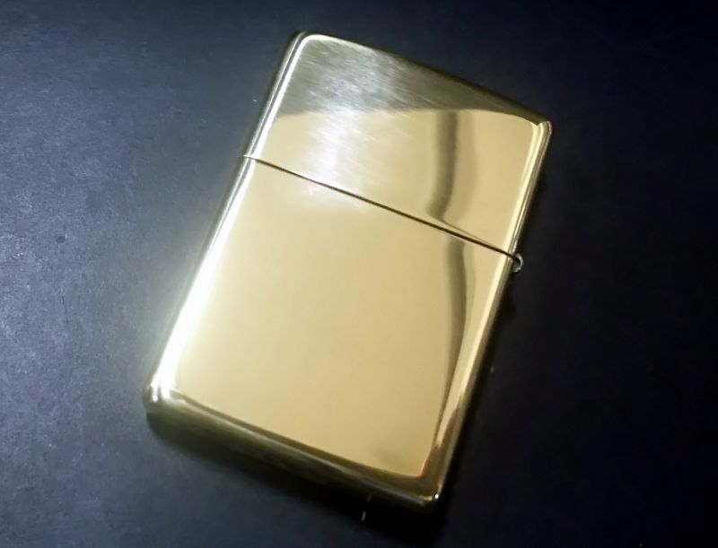 画像: zippo WINDY 金色 2019年製造