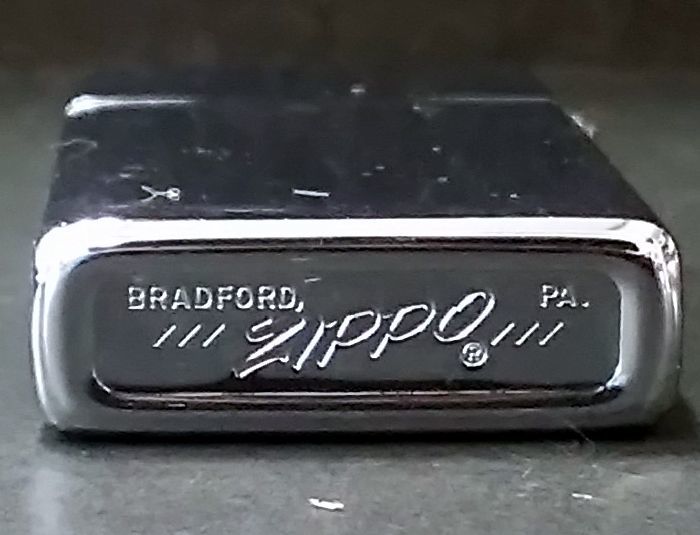 画像: zippo SLIM ディズニー ドナルド キズ有 1976年製造