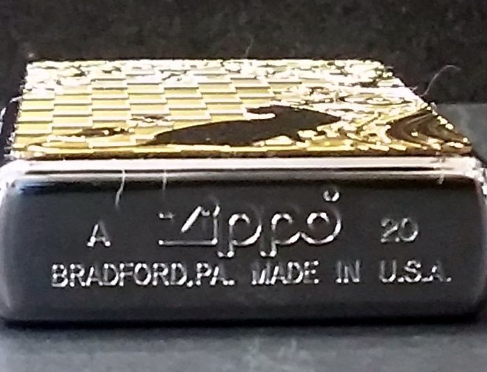 画像: zippo ネコと小鳥 2020年製造