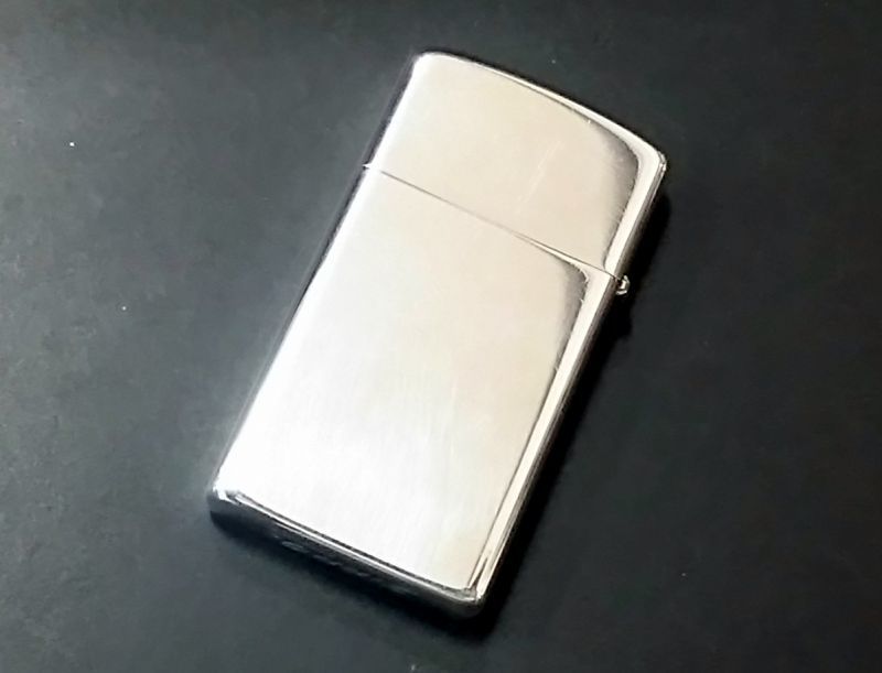 画像: zippo SLIM DLS 銀製 1976-77年製造