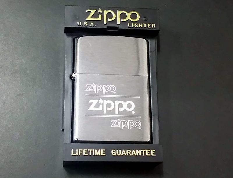 画像: zippo ロゴデザイン 1998年製造