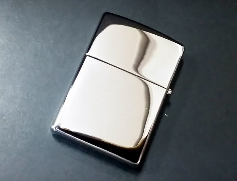 画像: zippo WINDY プラチナプレート 限定品 No.0257 2003年製造