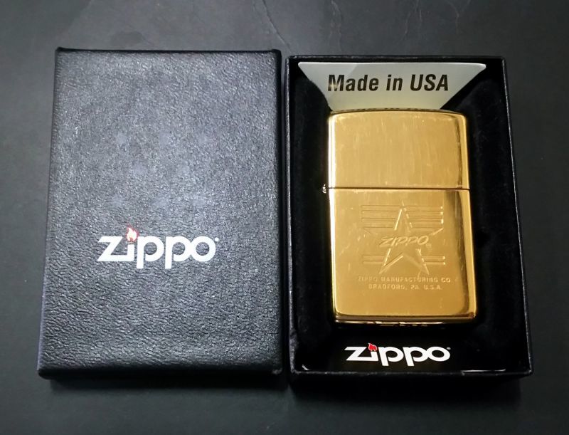 画像: zippo ヴィンテージ ロゴ 星 1993年製造