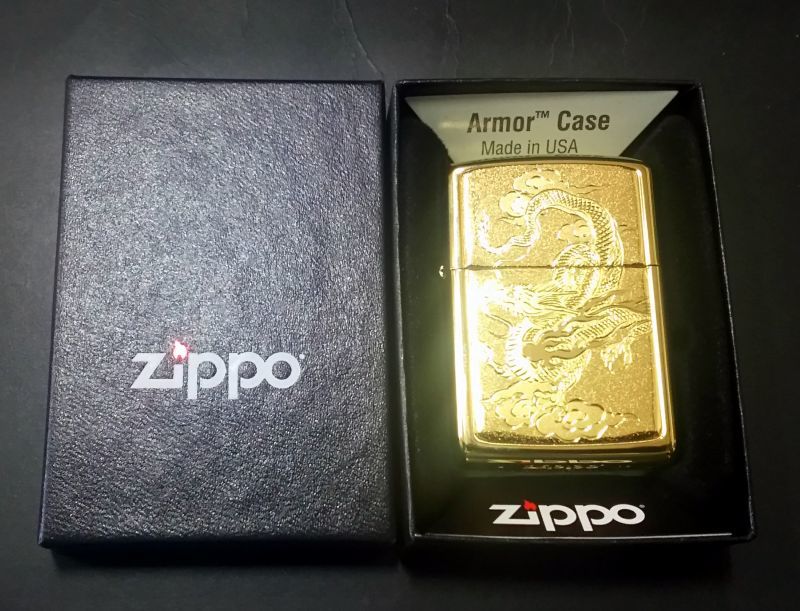 画像: zippo ARMOR 龍 2019年製造