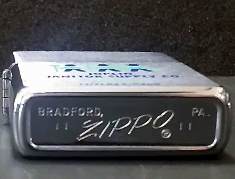 画像: zippo ヴィンテージ JOPLIN JANITOR SUPPLY 1970年製造