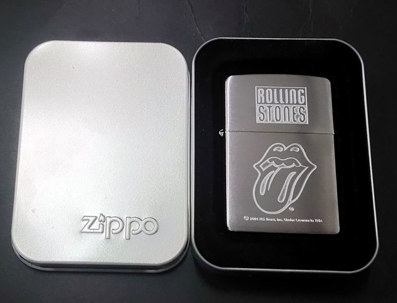 画像: zippo ローリングストーンズ 2001年製造