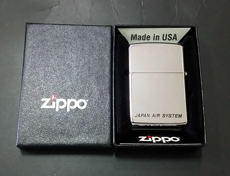 画像: zippo 日本エアシステム 1990年製造