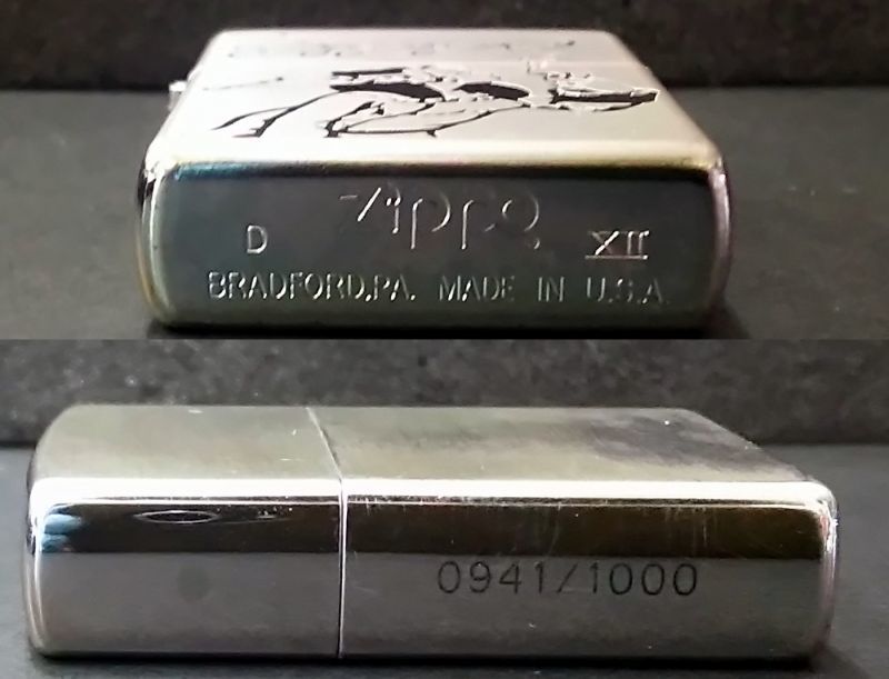 画像: zippo WINDY 限定品キズ有 0941/1000 1996年製造