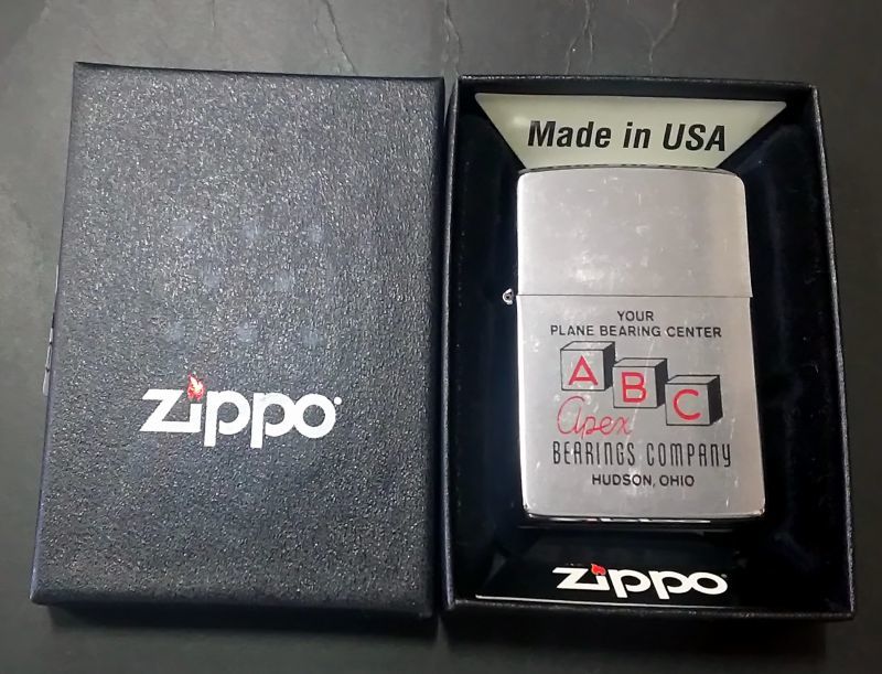 画像: zippo ヴィンテージ ABC 1974年製造