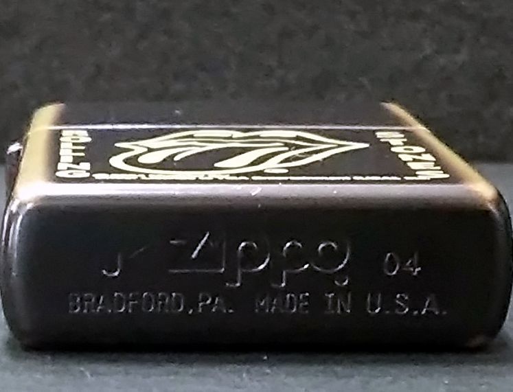 画像: zippo ローリングストーンズ 2004年製造