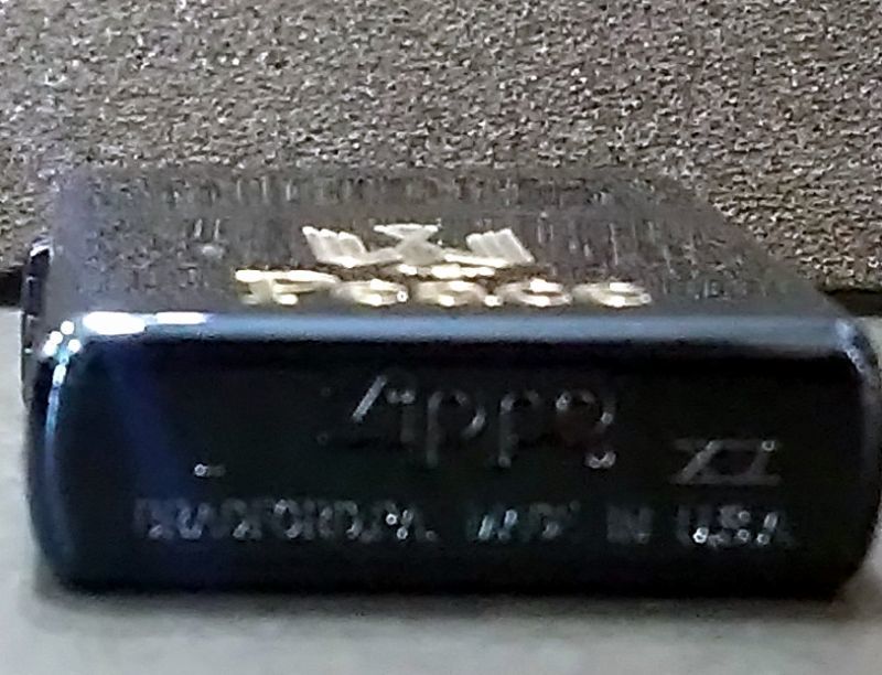 画像: zippo Peace 1999年製造