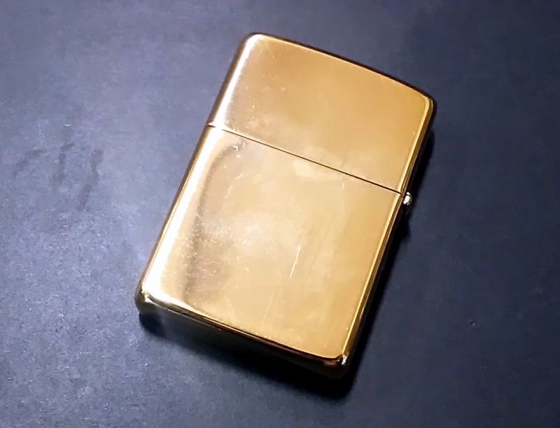 画像: zippo マクドナルド ソリッドブラス 1988年製造