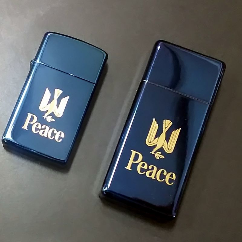 zippo Peace スリム 携帯灰皿付き 2000年製造 - zippo-LAND G.