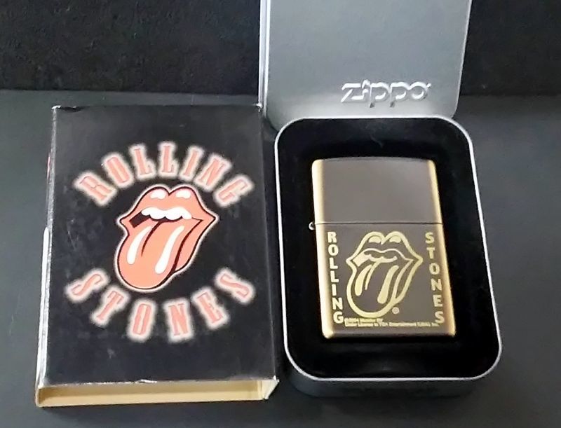 画像: zippo ローリングストーンズ 2004年製造