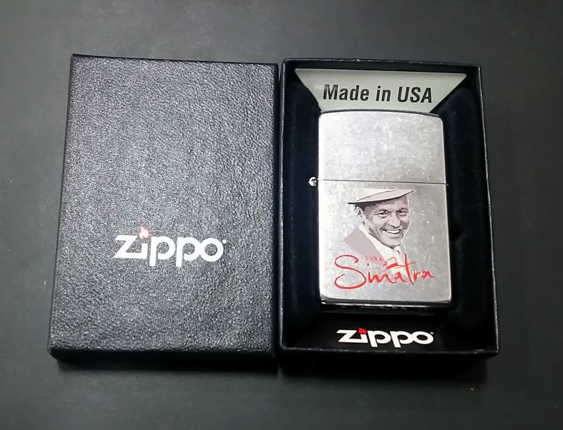 画像: zippo シナトラ 2002年製造