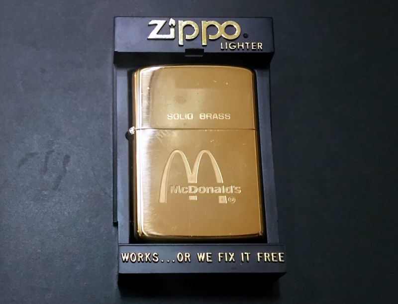 ［超激レア］zippo マクドナルド　美品