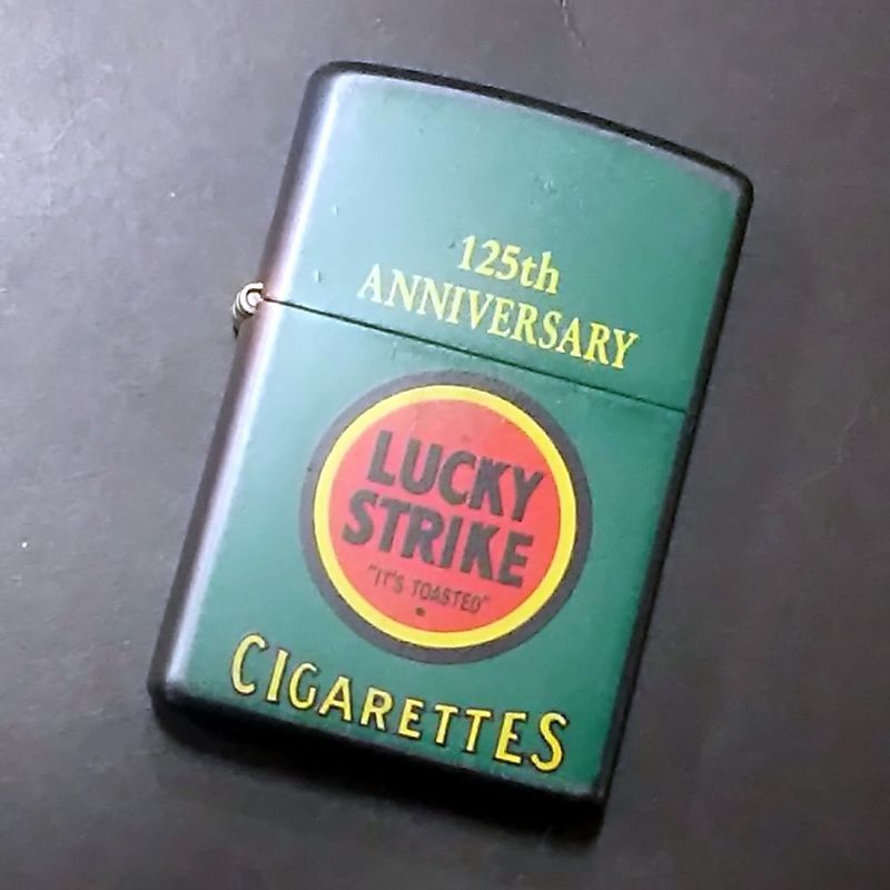 非売品 zippo ラッキーストライク 125周年記念