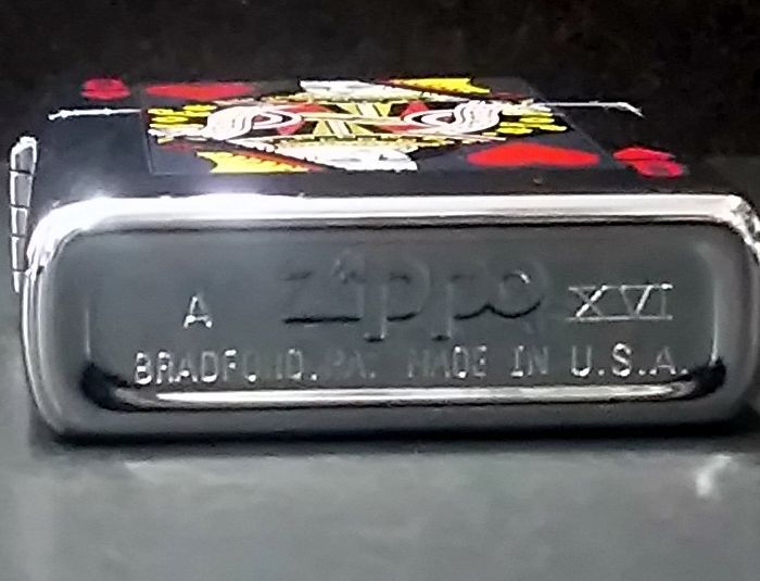 画像: zippo トランプ ハート クイーン 2000年製造 新品未使用
