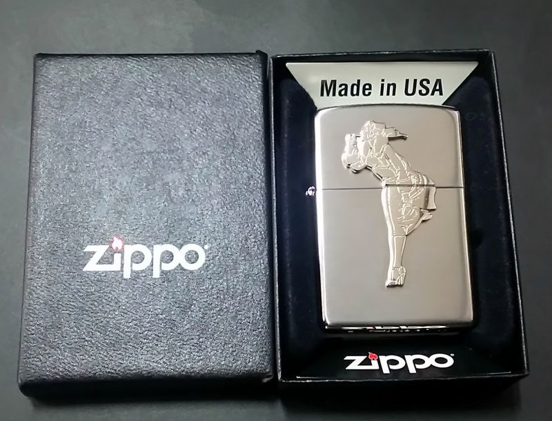 画像: zippo WINDY レリーフ 2008年製造 新品未使用