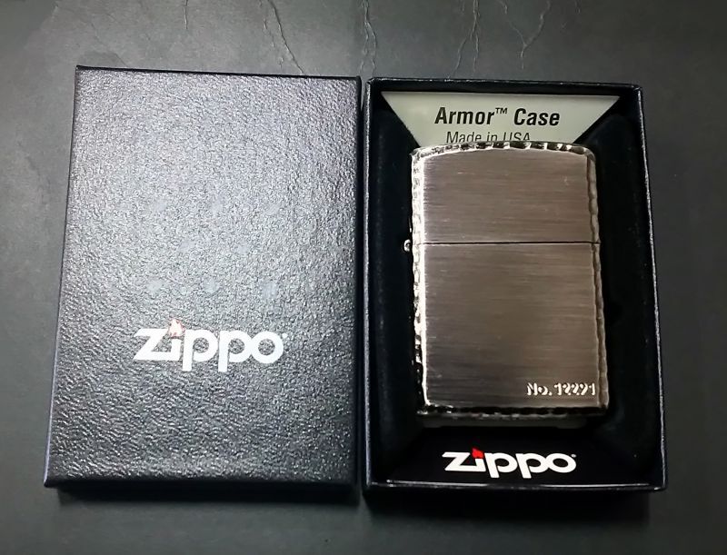 画像: zippo ARMOR カープ 3面加工 3ER-CARP B アンティークSV 2020年製造 新品未使用