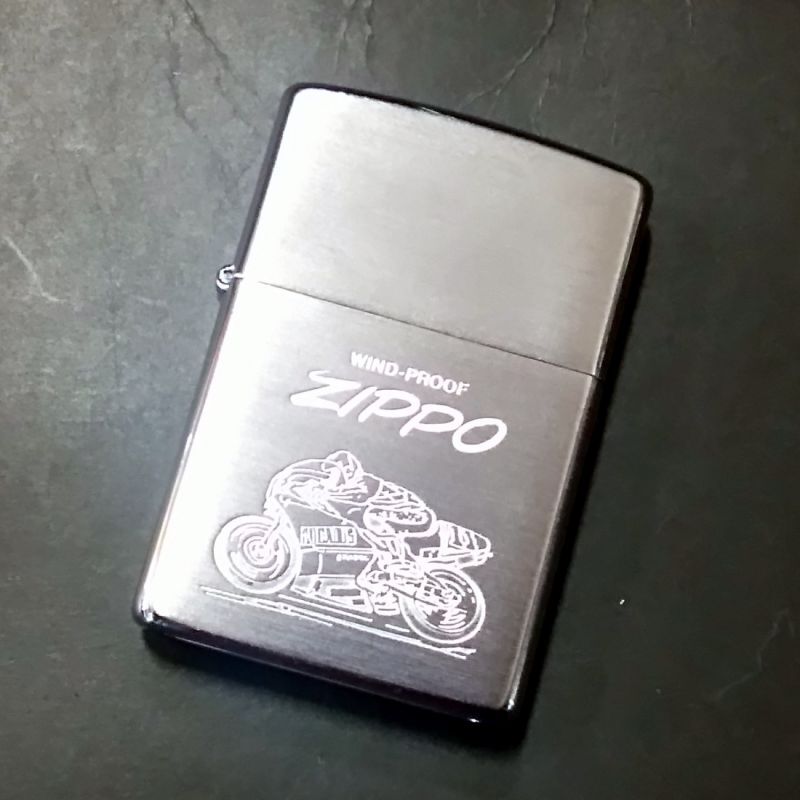 画像: zippo ヴィンテージ 両面柄 2005年製造 新品未使用