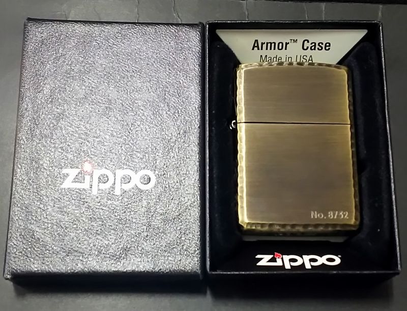画像: zippo ARMOR カープ 3面加工 3ER-CARP A アンティークBr 2020年製造 新品未使用