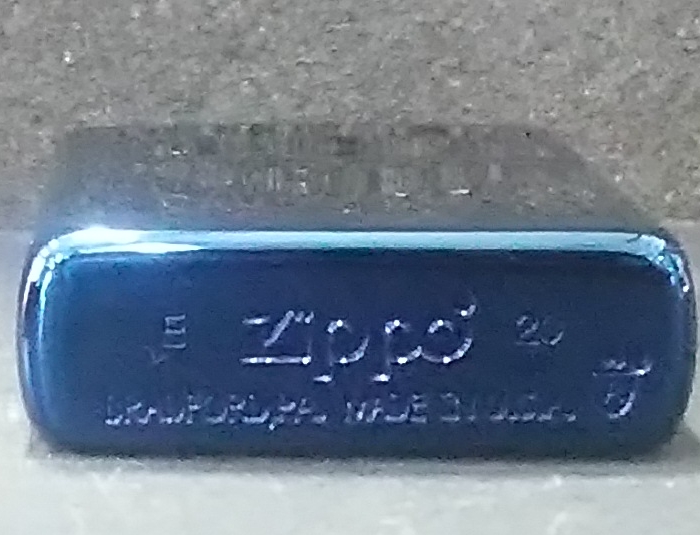 画像: zippo ARMOR ブルーチタンコーティング 16-BLTT 2020年製造 新品未使用