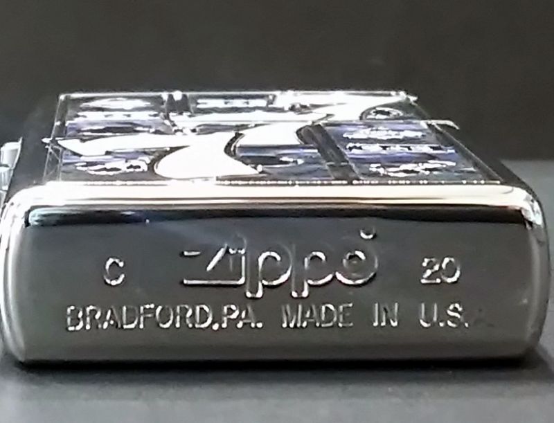 画像: zippo スリーセブン シェル ジャックポッド SV 2020年製造 新品未使用