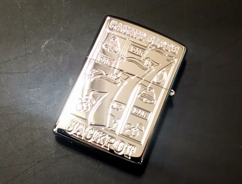 画像: zippo スリーセブン シェル ジャックポッド SV 2020年製造 新品未使用