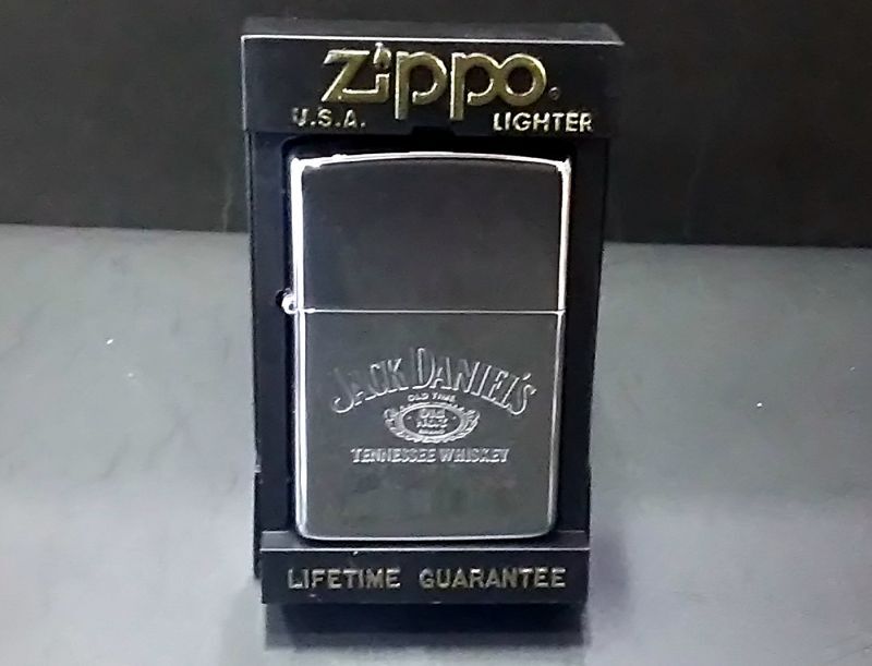 画像: zippo JACK DANIEL'S 1991年製造 新品未使用